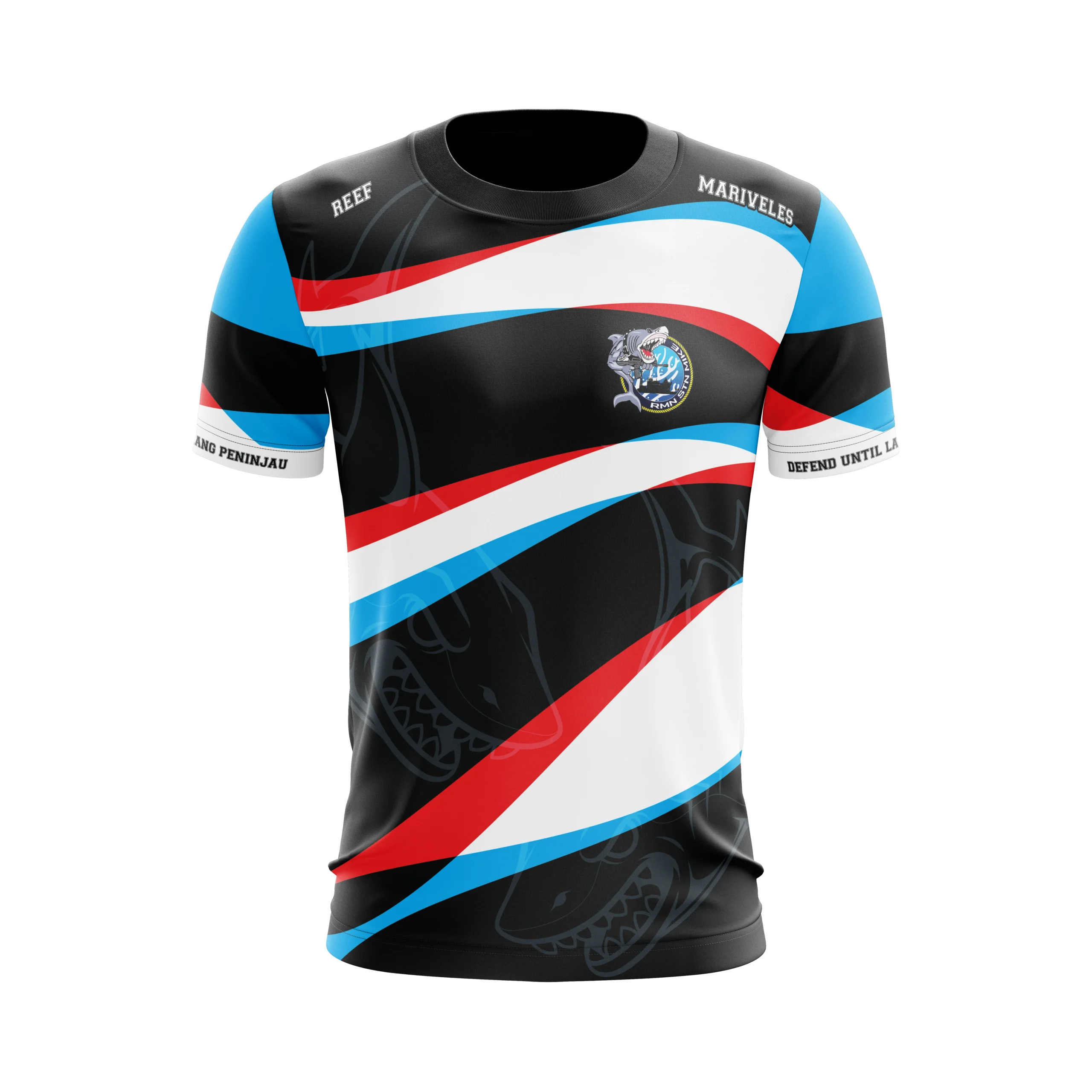 Stesen MIKE TLDM Roundneck Front