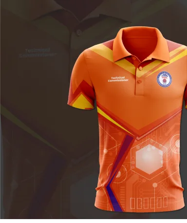 Close-up shot showcasing the texture and breathability of an advanced jersey fabric.